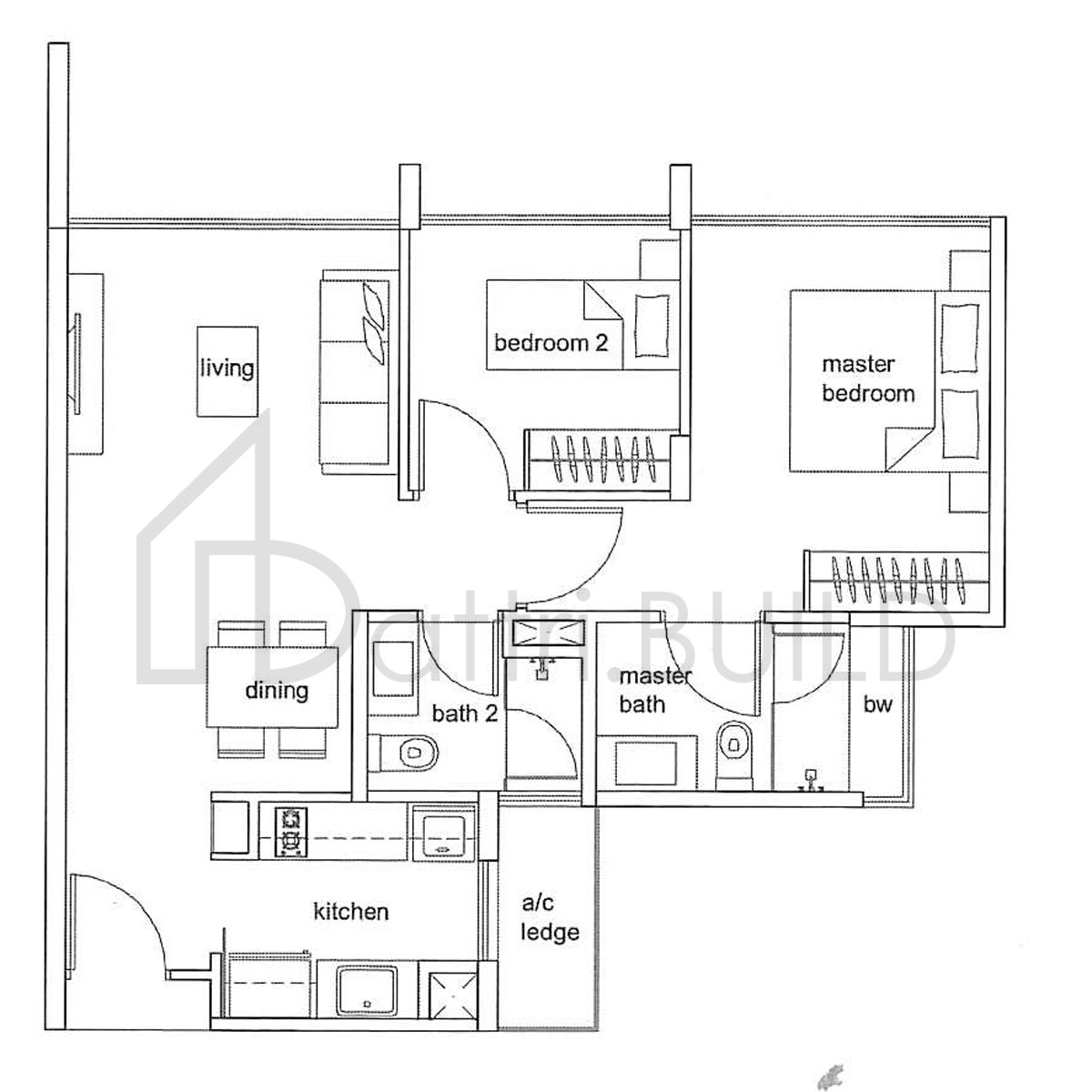 HUNDRED TREES B2-p floorplan (watermarked)