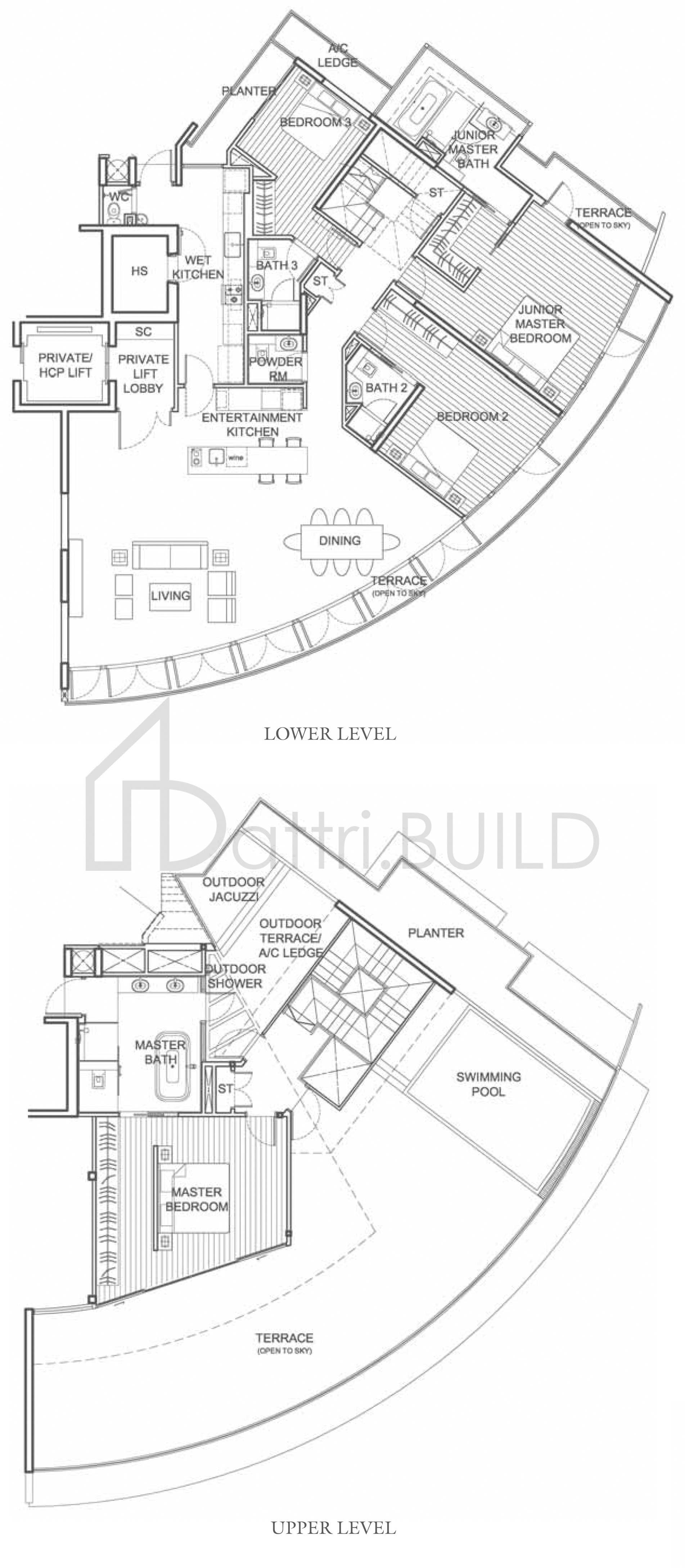 111 EMERALD HILL A1 floorplan (watermarked)