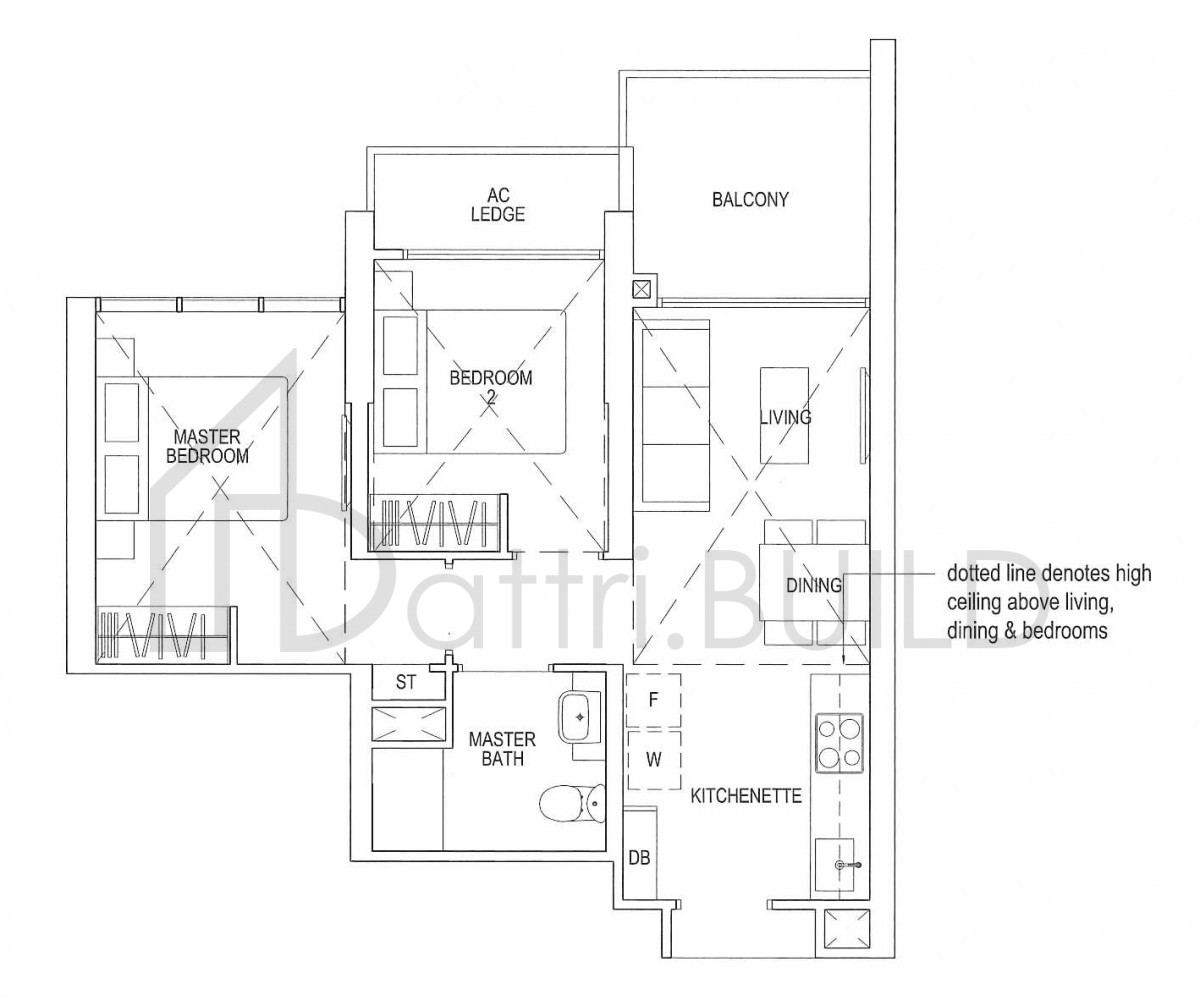 PARC RIVIERA B1-R floorplan (watermarked)