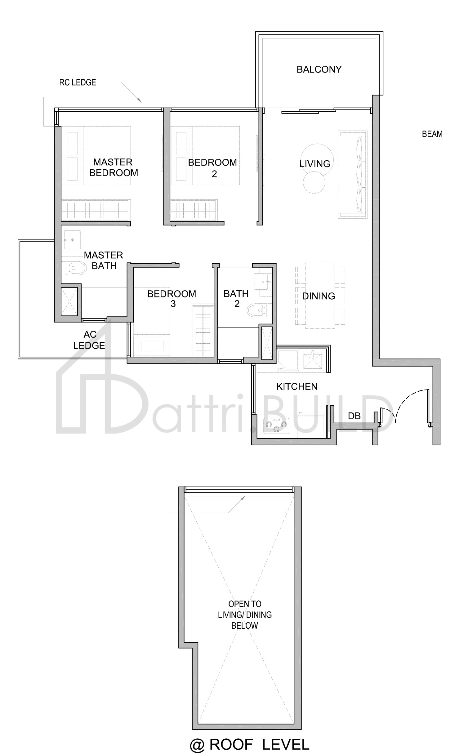 KINGSFORD WATERBAY C1d-PH floorplan (watermarked)