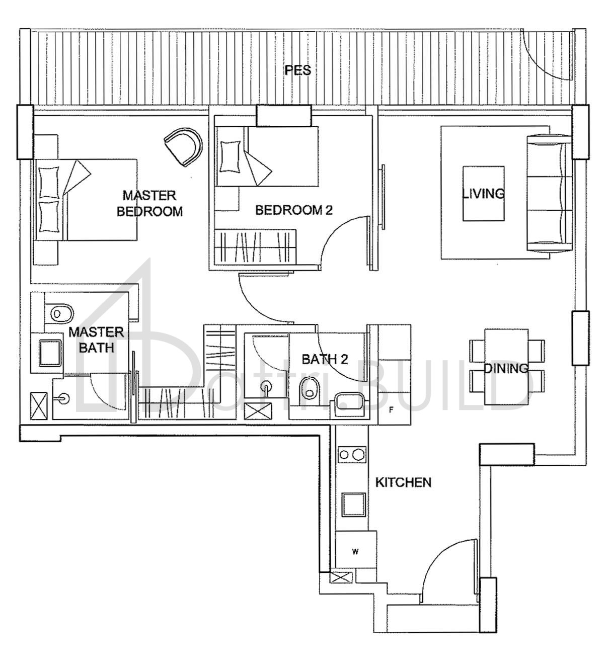 THE BOUTIQ B7P floorplan (watermarked)