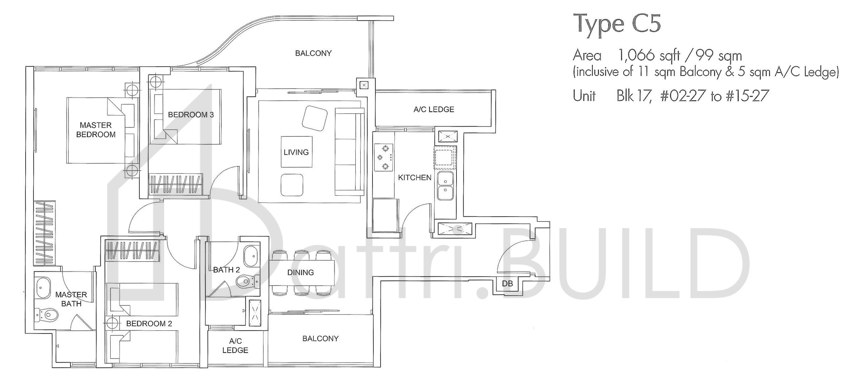 ARC AT TAMPINES C5 floorplan (watermarked)