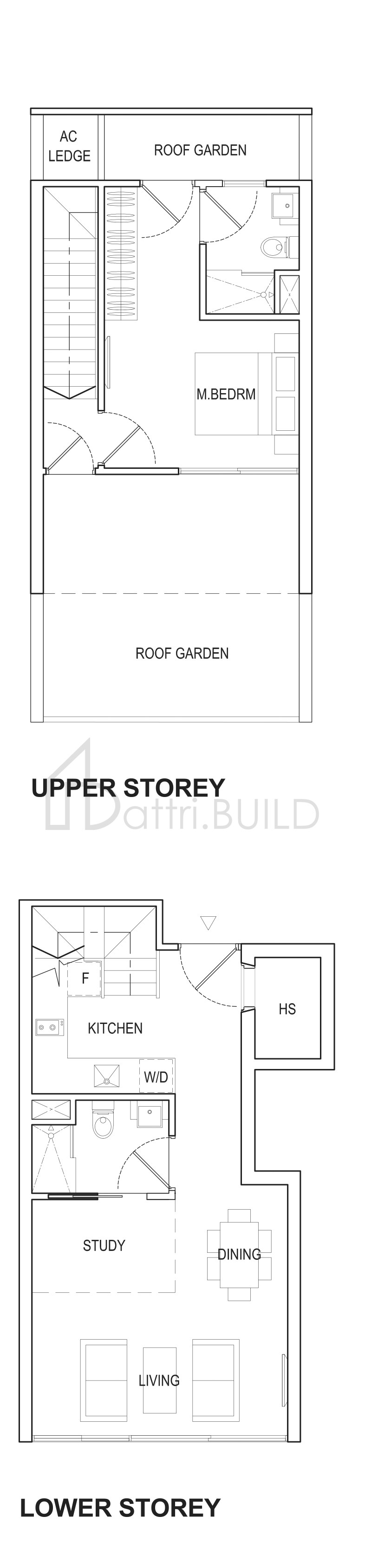 ROBINSON SUITES PHC-1+1BR floorplan (watermarked)