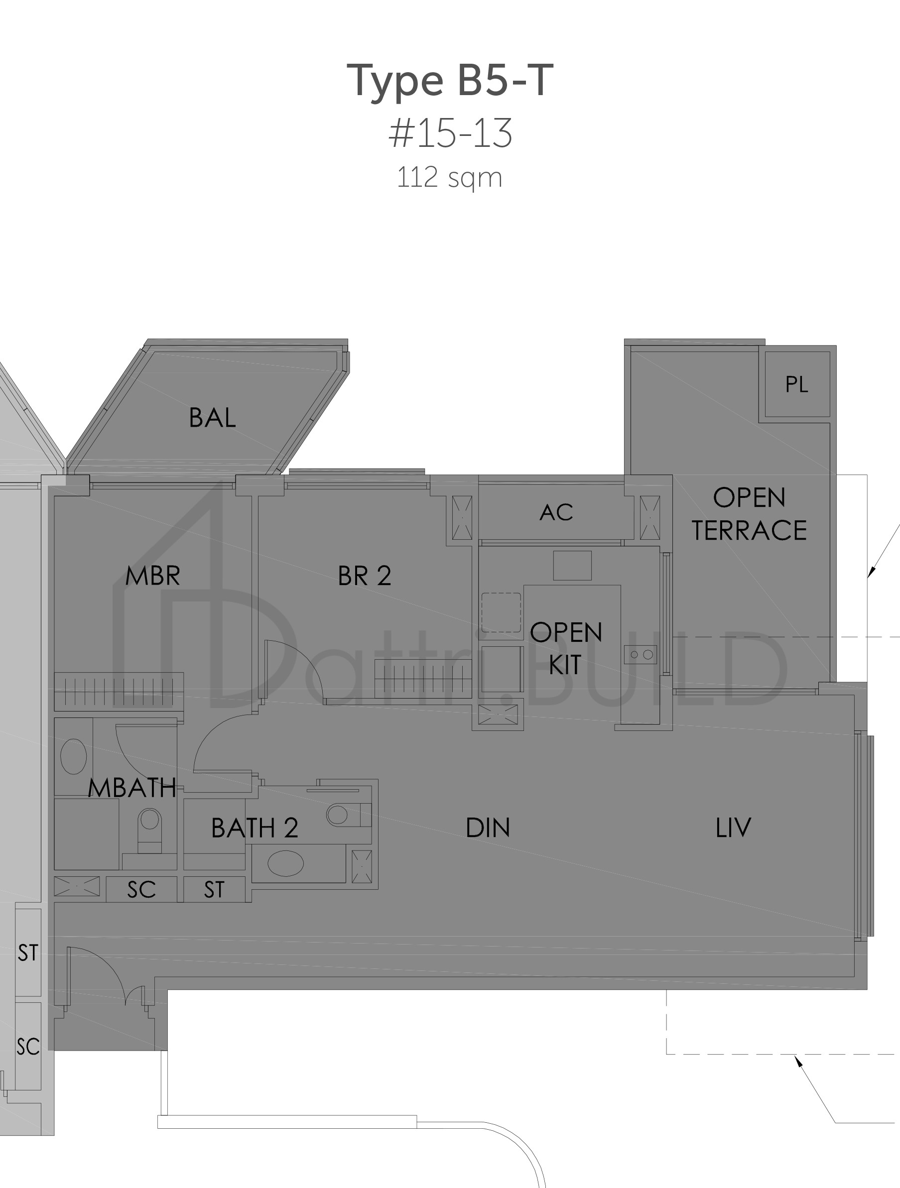 SKY HABITAT B5-T(112) floorplan (watermarked)