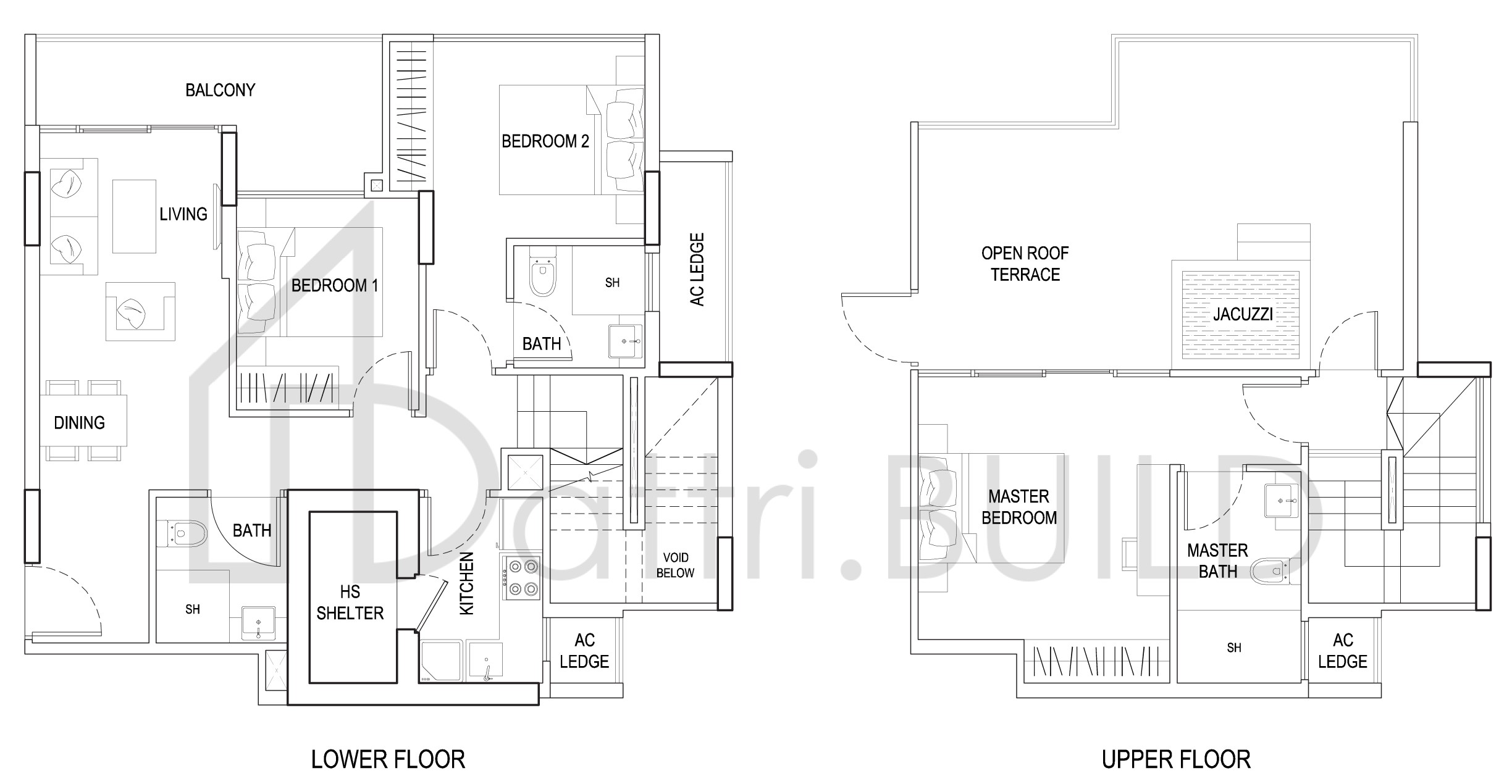 URBAN VISTA 10B1 floorplan (watermarked)