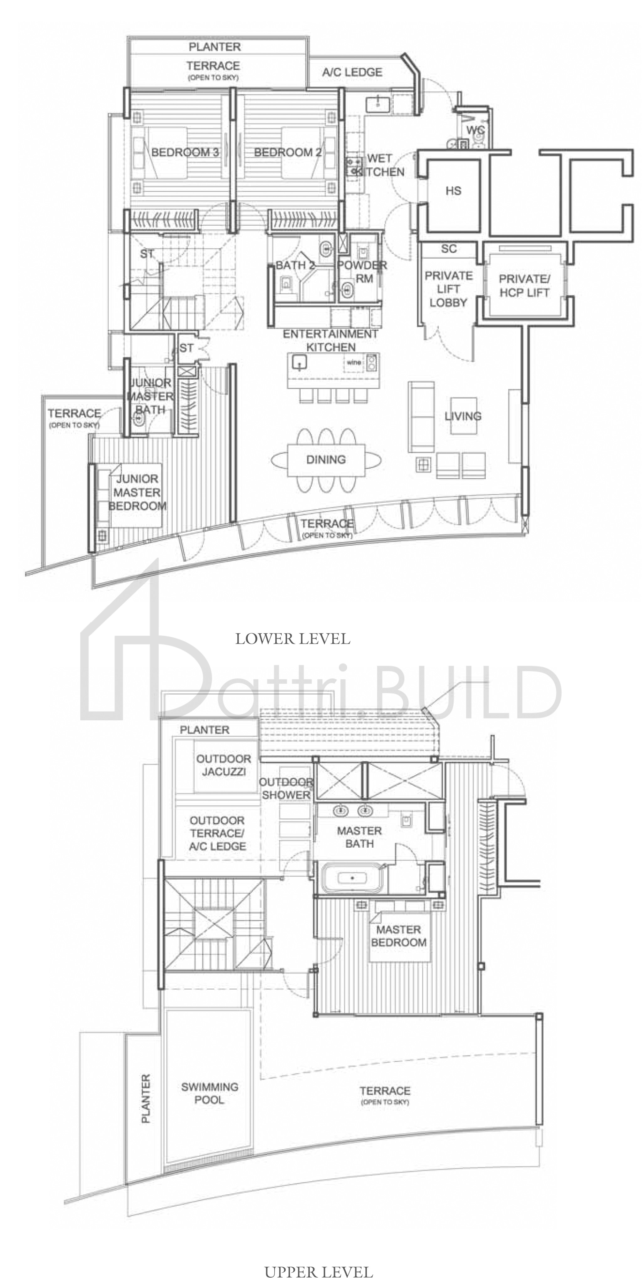 111 EMERALD HILL B2 floorplan (watermarked)