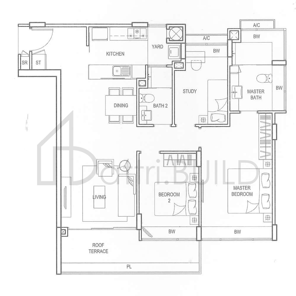 CLEMENTIWOODS CONDOMINIUM BS1ar floorplan (watermarked)