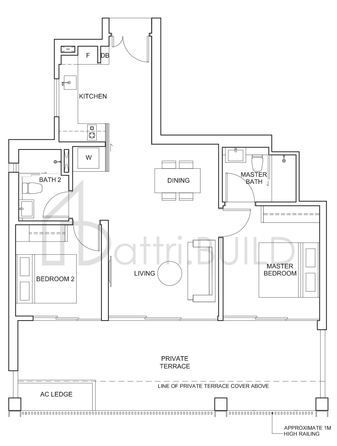 THE VENUE RESIDENCES BP3 floorplan (watermarked)
