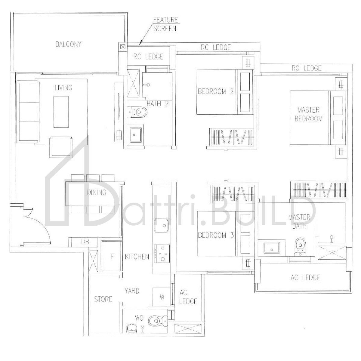 THE VISIONAIRE C5 floorplan (watermarked)