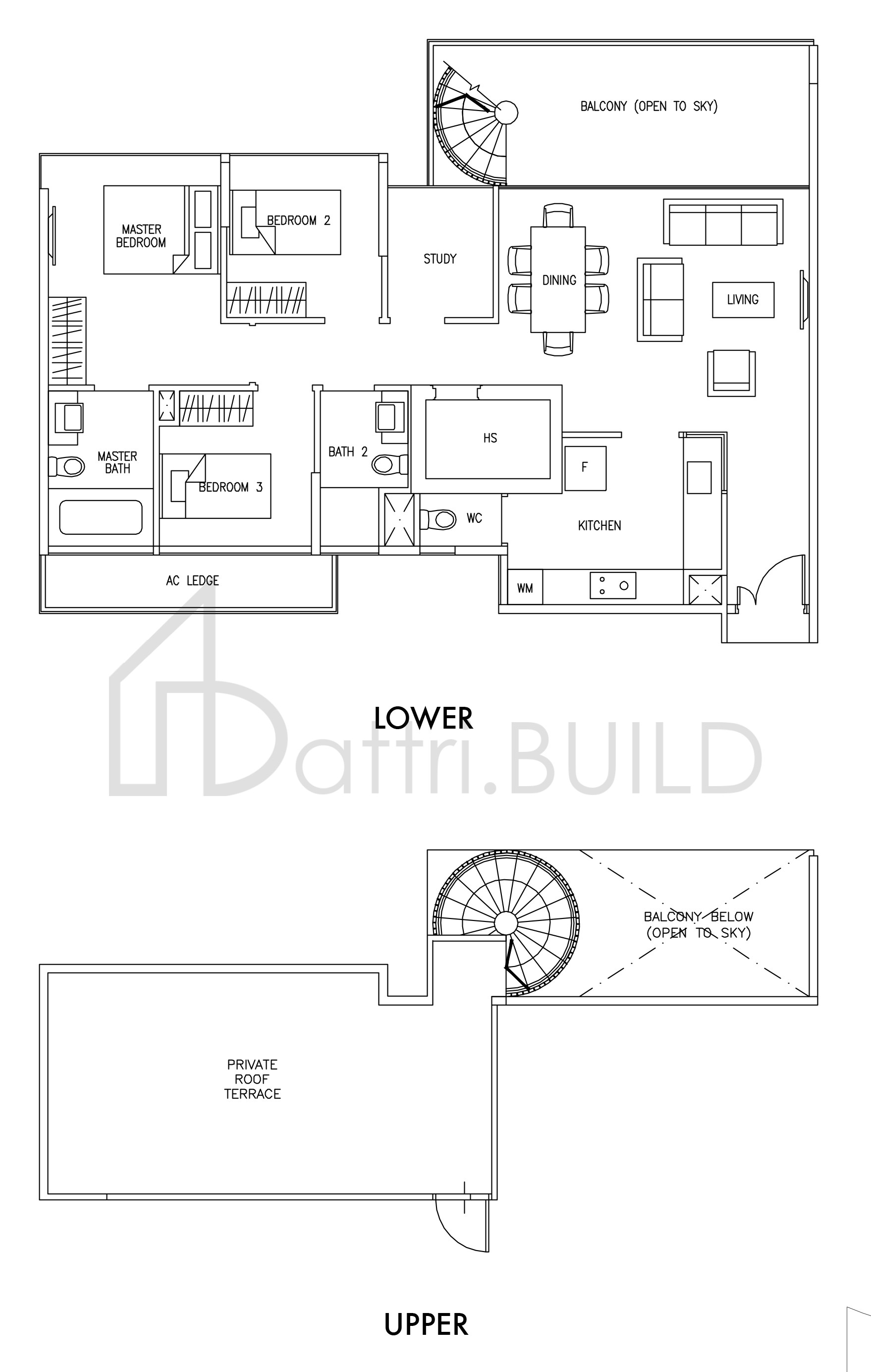 AUSTVILLE RESIDENCES C1T floorplan (watermarked)