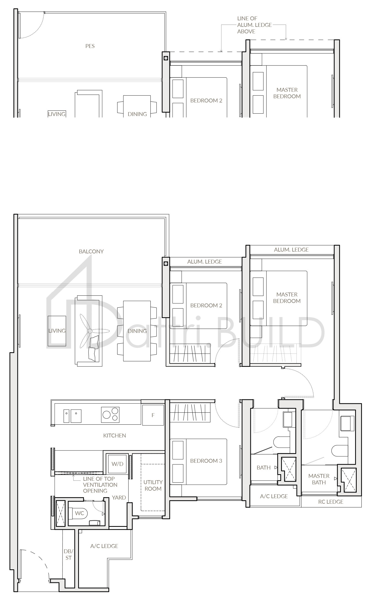 THE WOODLEIGH RESIDENCES E2 floorplan (watermarked)