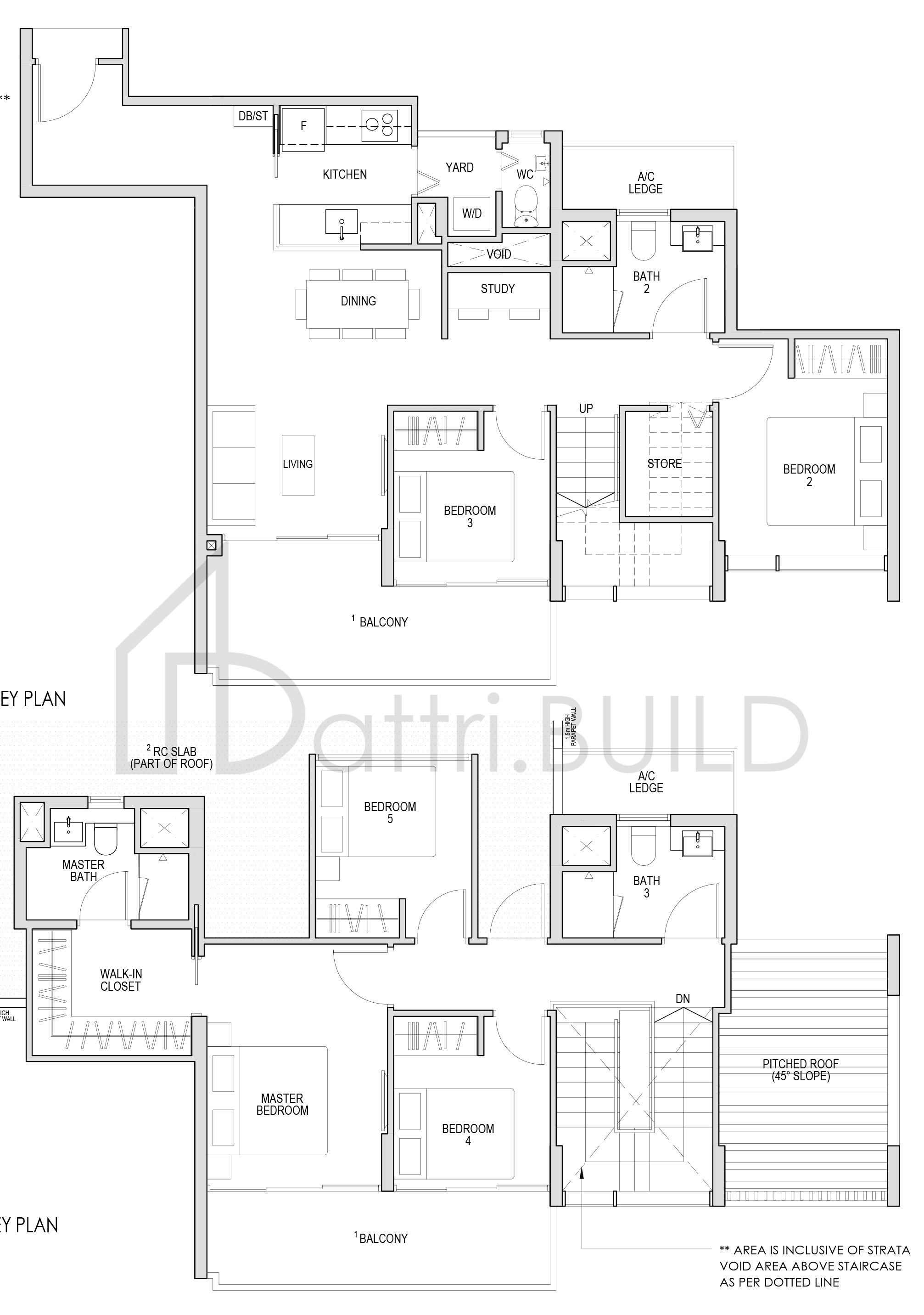 KENT RIDGE HILL RESIDENCES ESPH2 floorplan (watermarked)