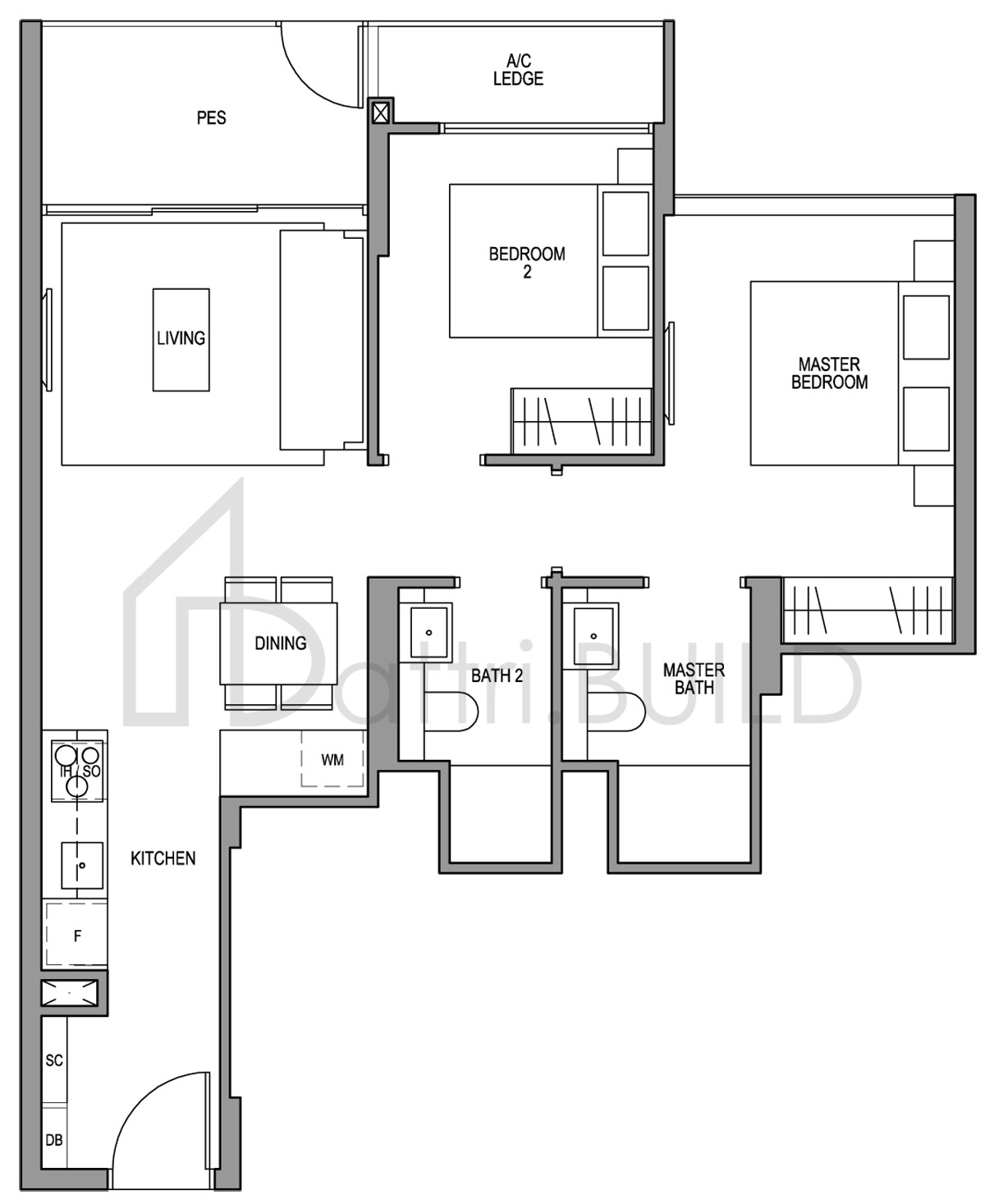 MARTIN MODERN B1-G floorplan (watermarked)