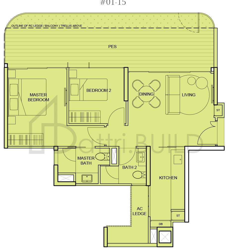 THE TEMBUSU B2(p2) floorplan (watermarked)