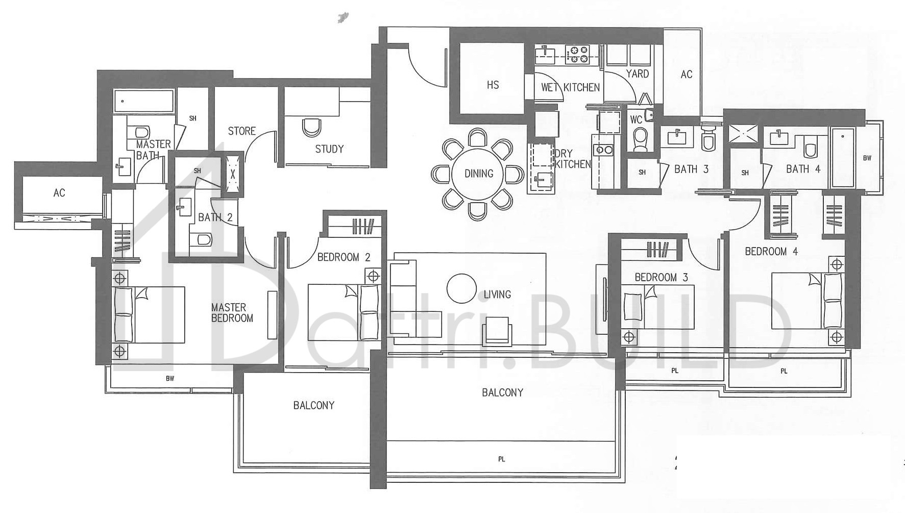 CONCOURSE SKYLINE D2-e floorplan (watermarked)