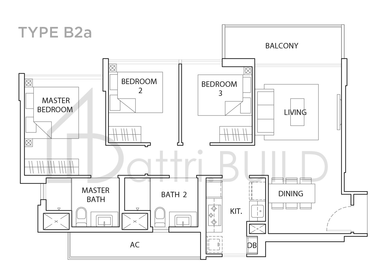 THE VALES B2a floorplan (watermarked)