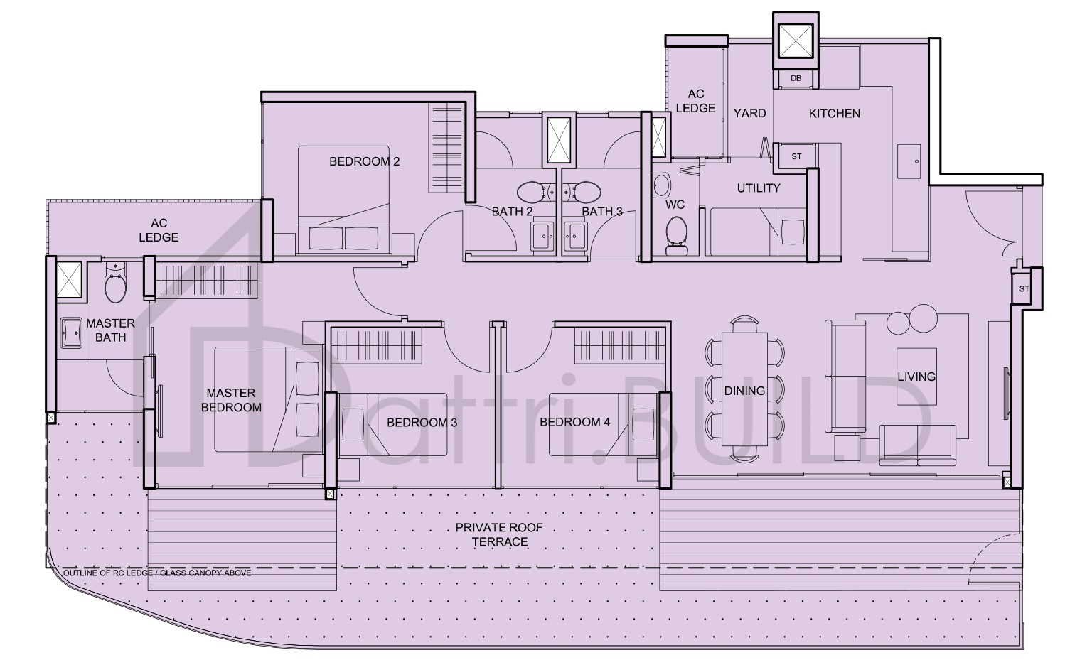 THE TEMBUSU D1a(r) floorplan (watermarked)