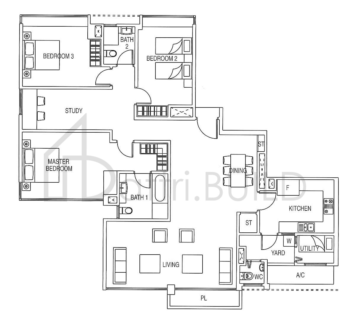 CITYLIGHTS Ea floorplan (watermarked)