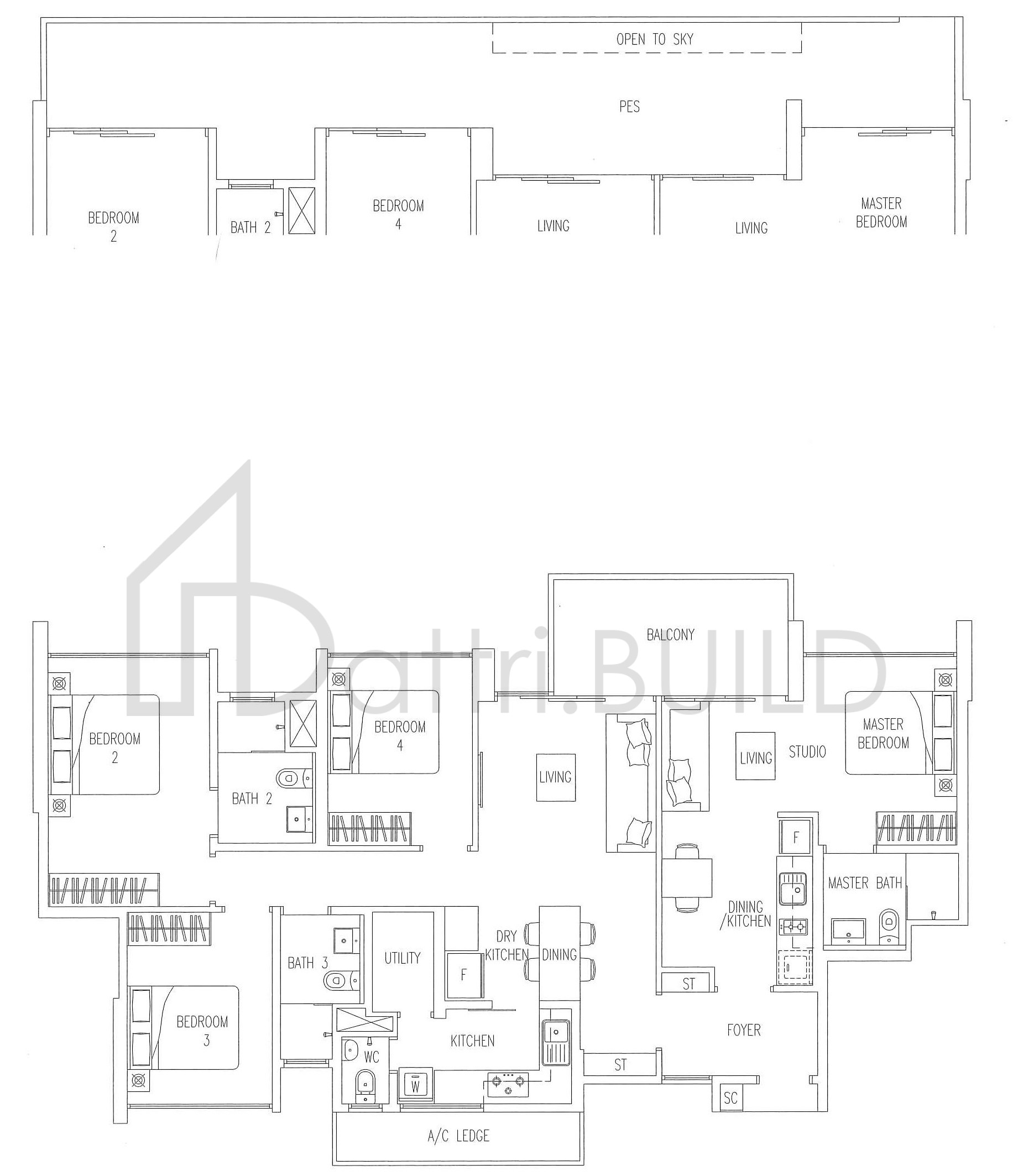 TWIN WATERFALLS DK2-P floorplan (watermarked)