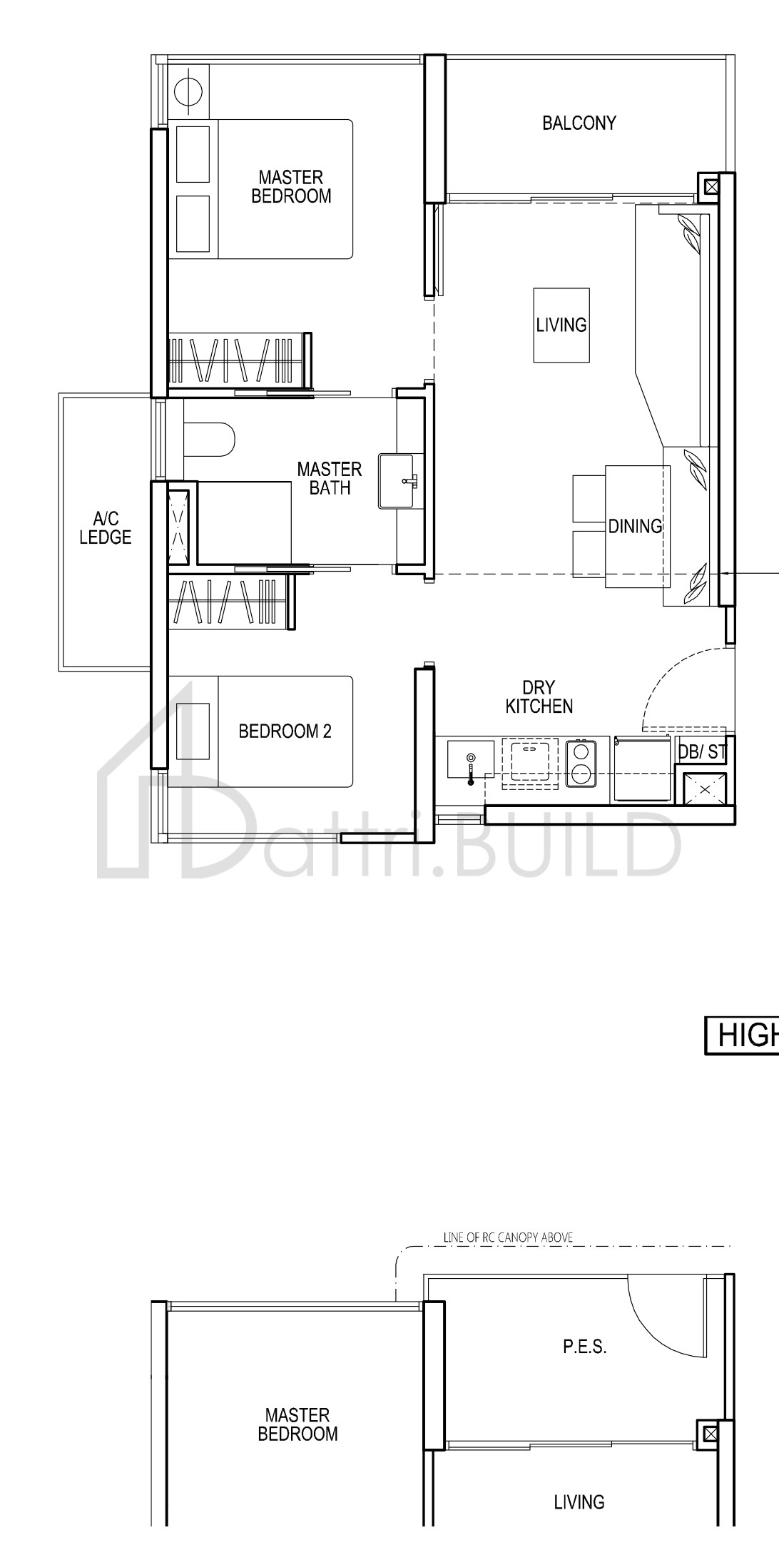 RIVERTREES RESIDENCES B1P floorplan (watermarked)