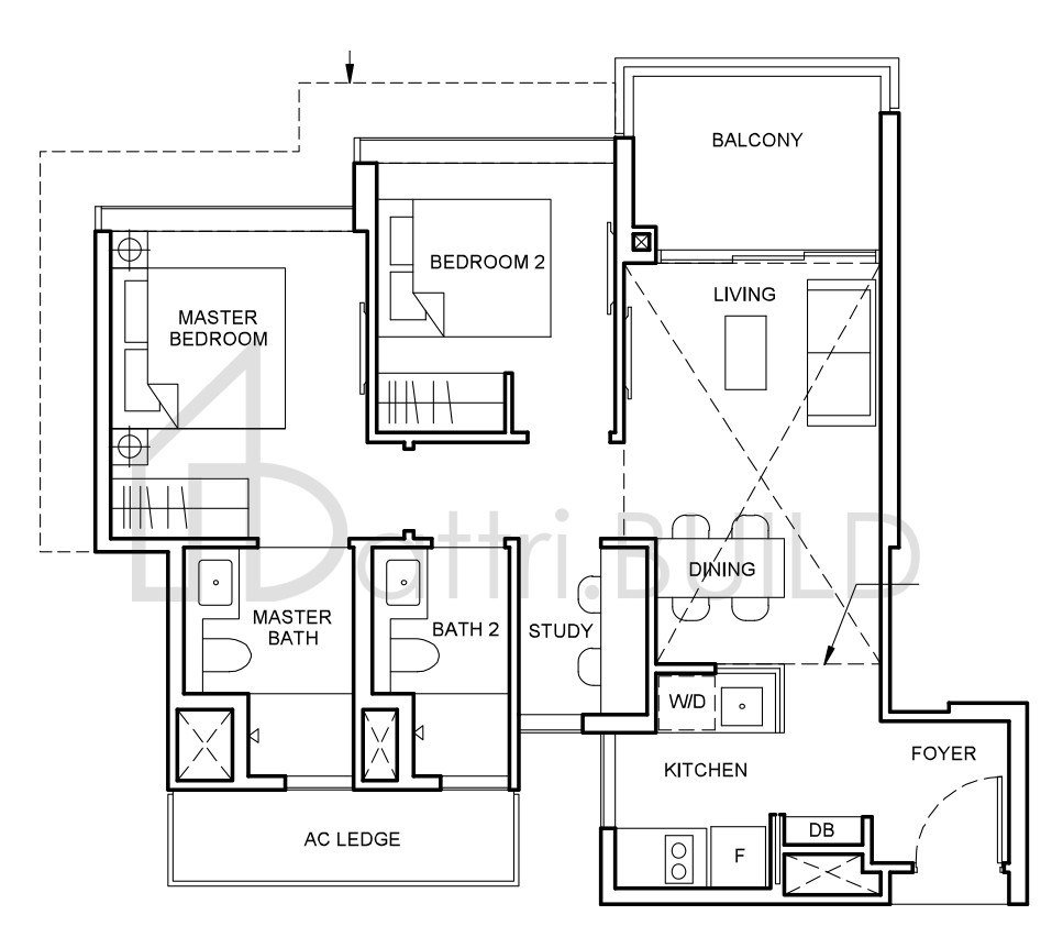FORETT AT BUKIT TIMAH BS6a(PH) floorplan (watermarked)