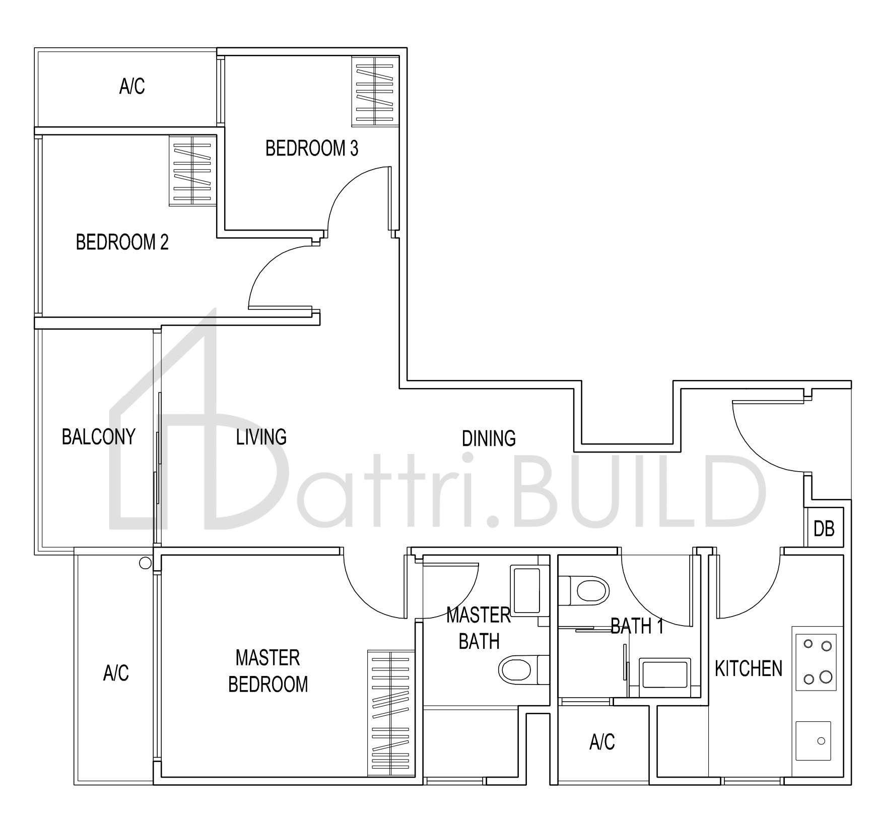 JADE RESIDENCES B2 floorplan (watermarked)