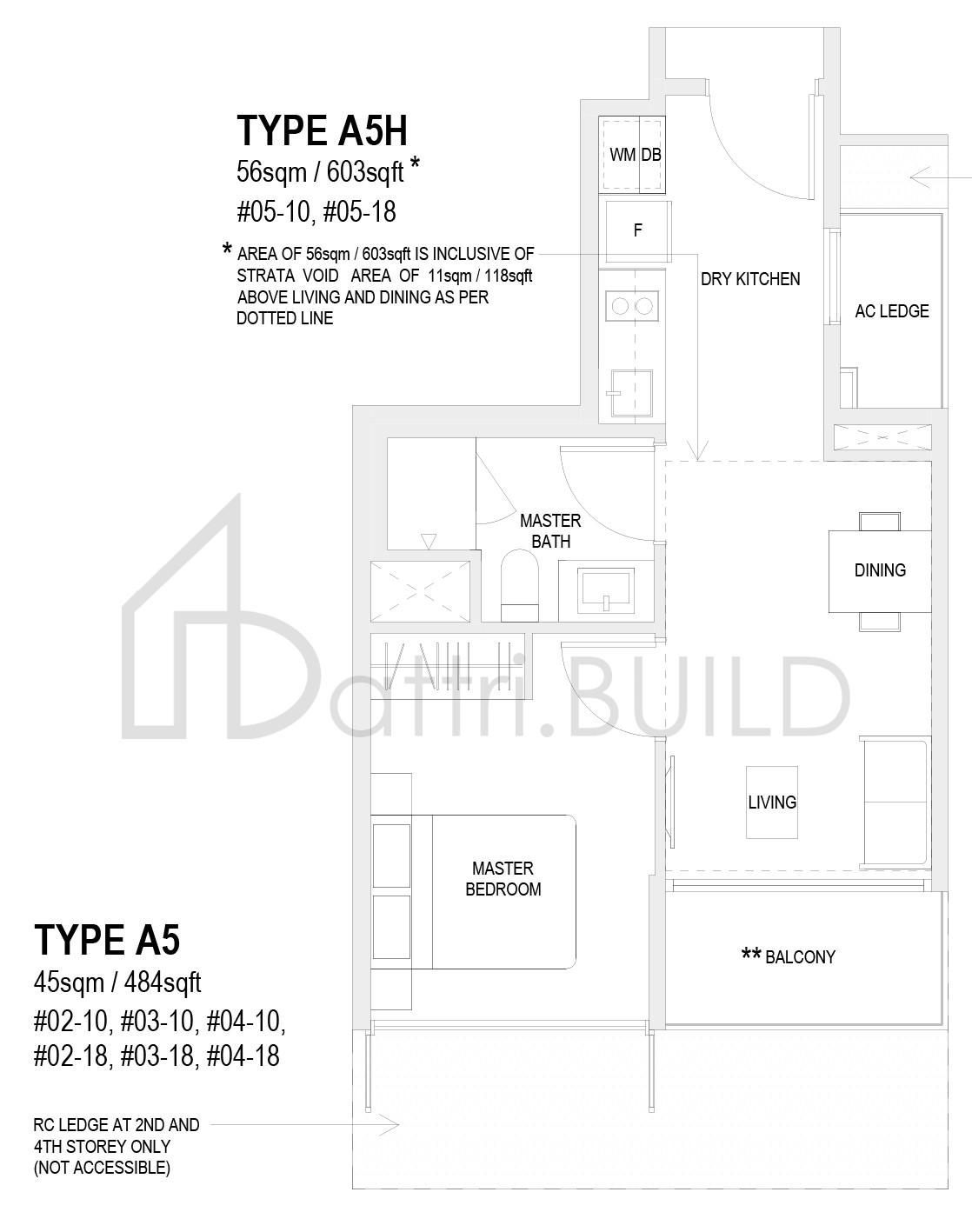 THE VERANDAH RESIDENCES A5 floorplan (watermarked)