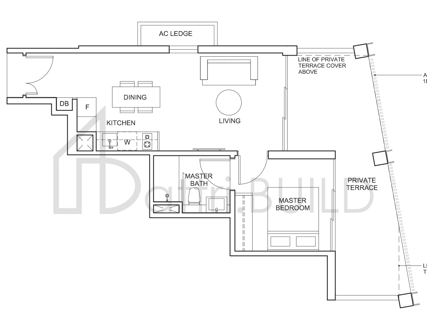 THE VENUE RESIDENCES AP2 floorplan (watermarked)