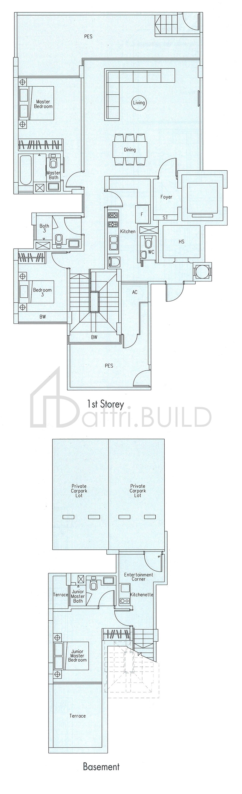 THE BEVERLY B1g-G floorplan (watermarked)