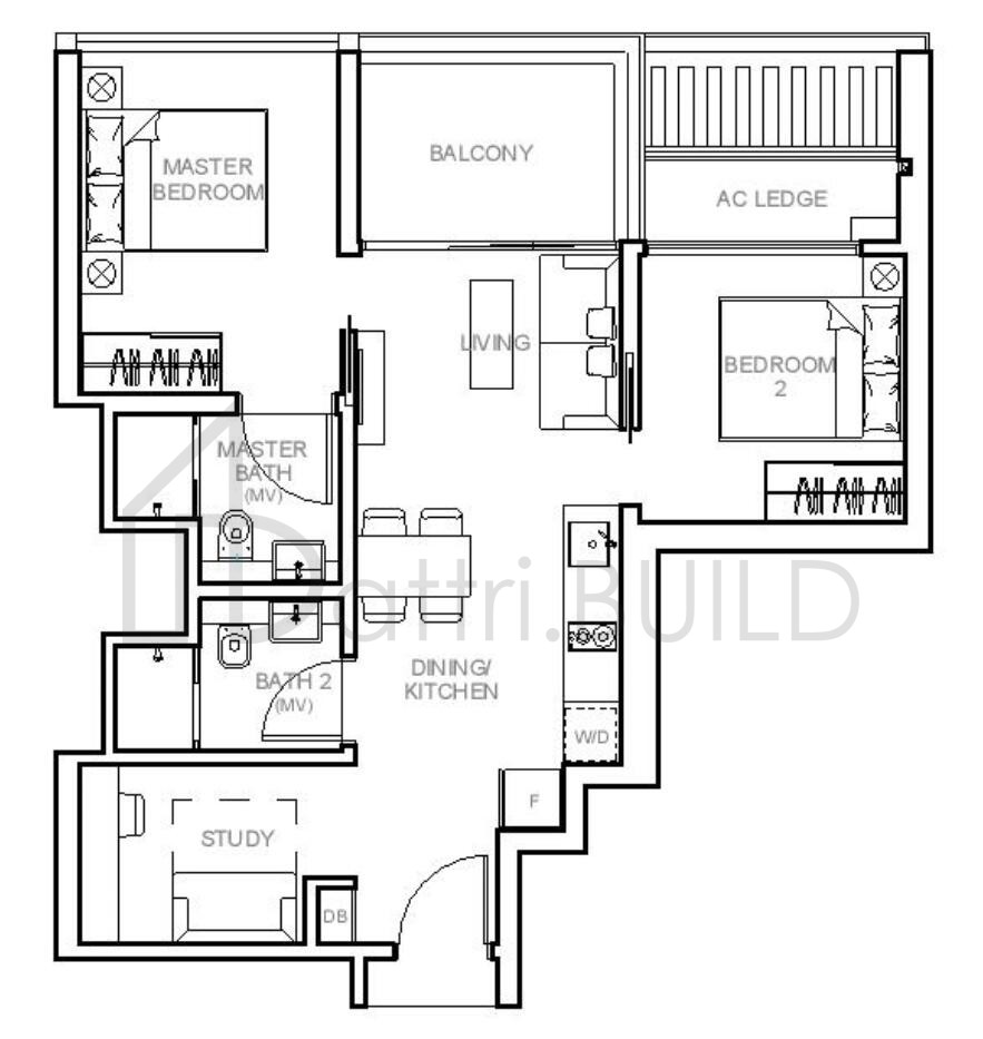 SOPHIA HILLS B7 floorplan (watermarked)
