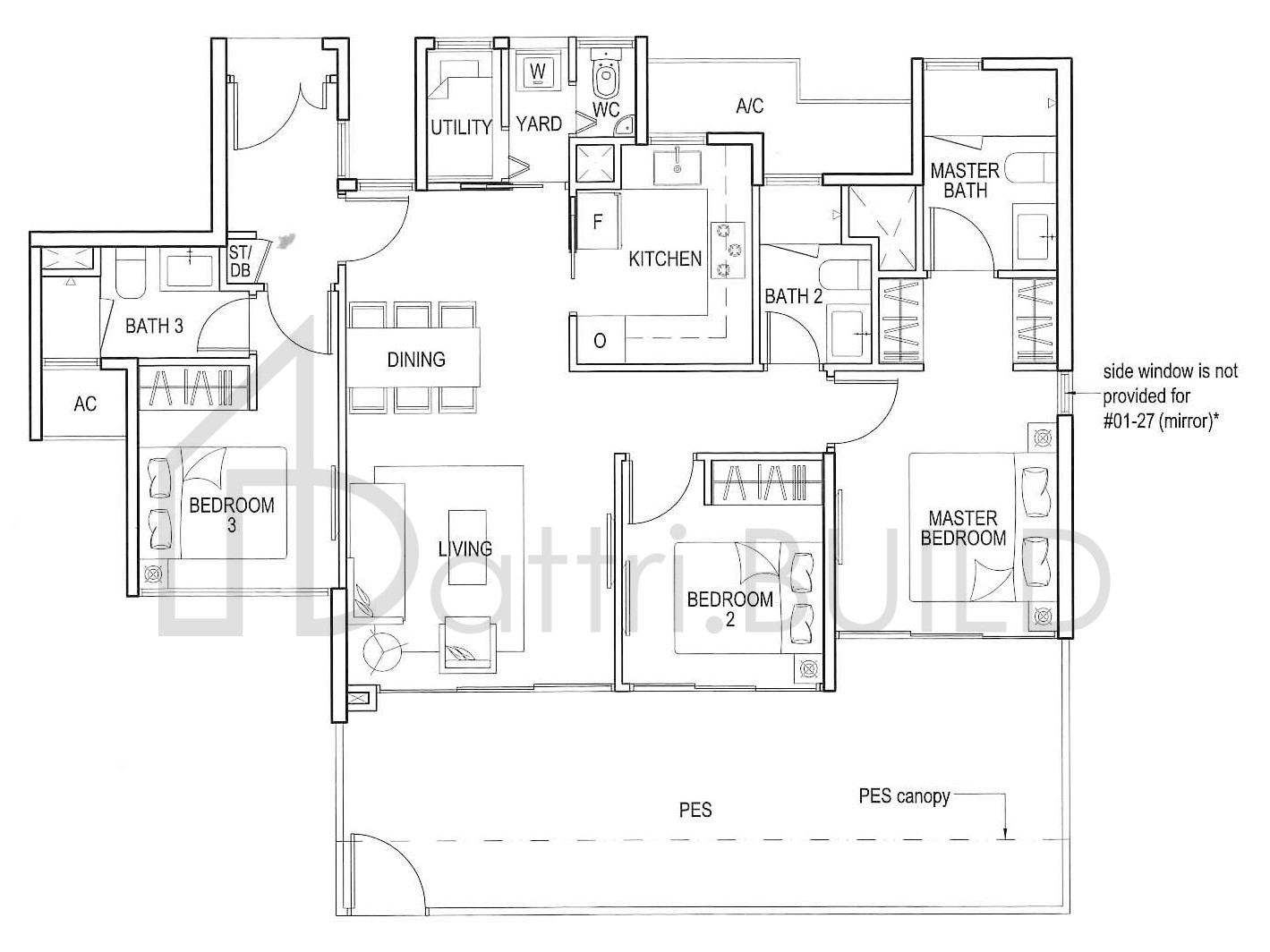 BLOSSOM RESIDENCES B4P1 floorplan (watermarked)