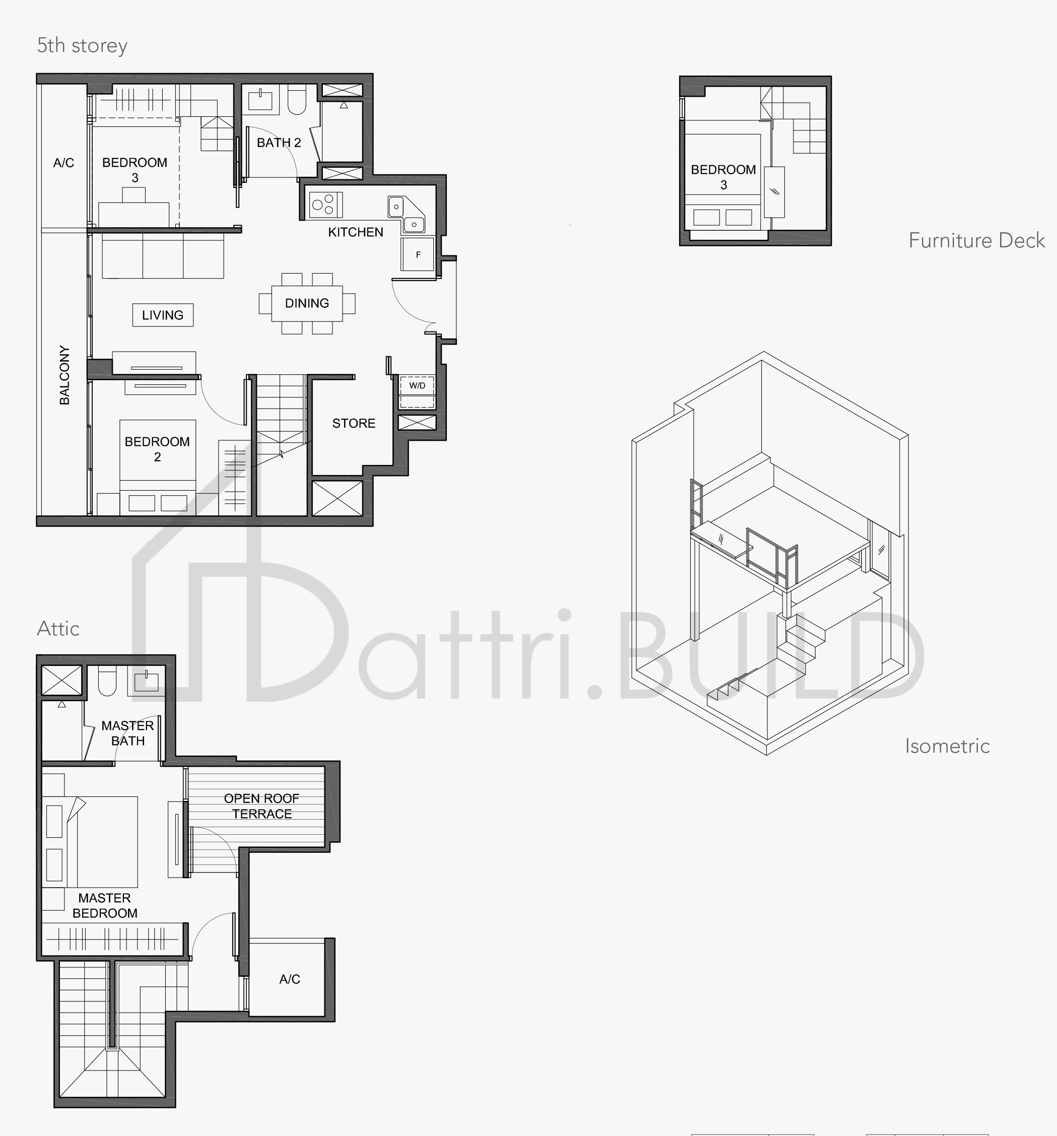 THE ORIENT B3P floorplan (watermarked)
