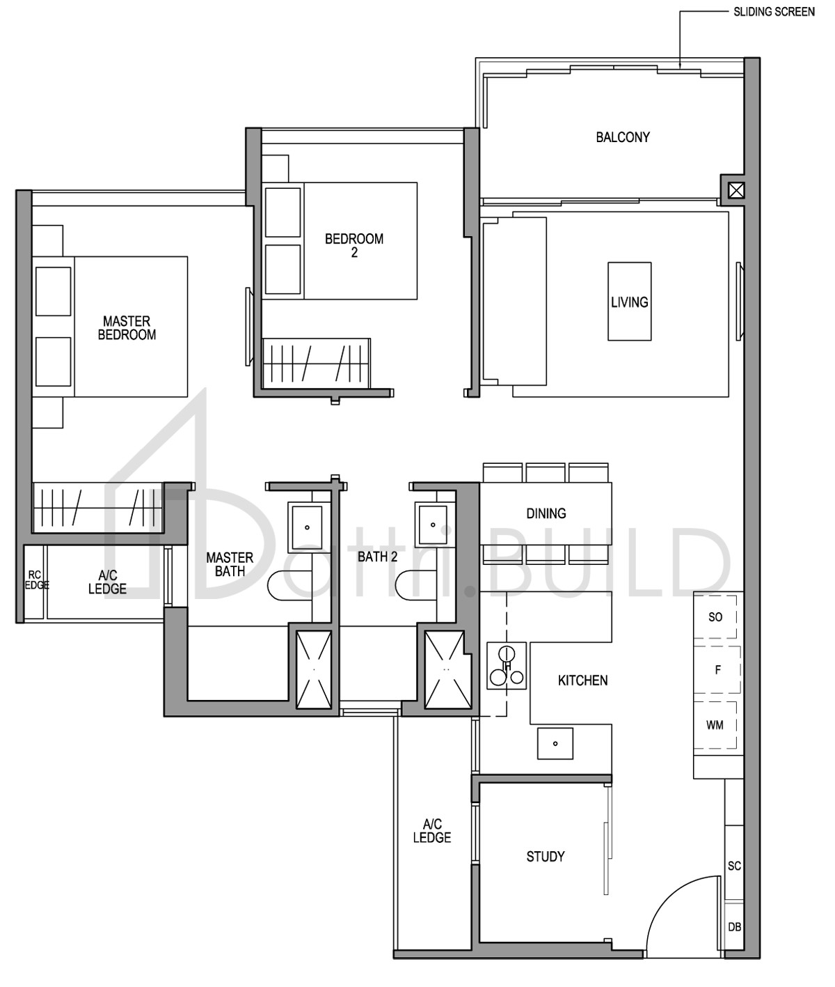 MARTIN MODERN B4S-R floorplan (watermarked)