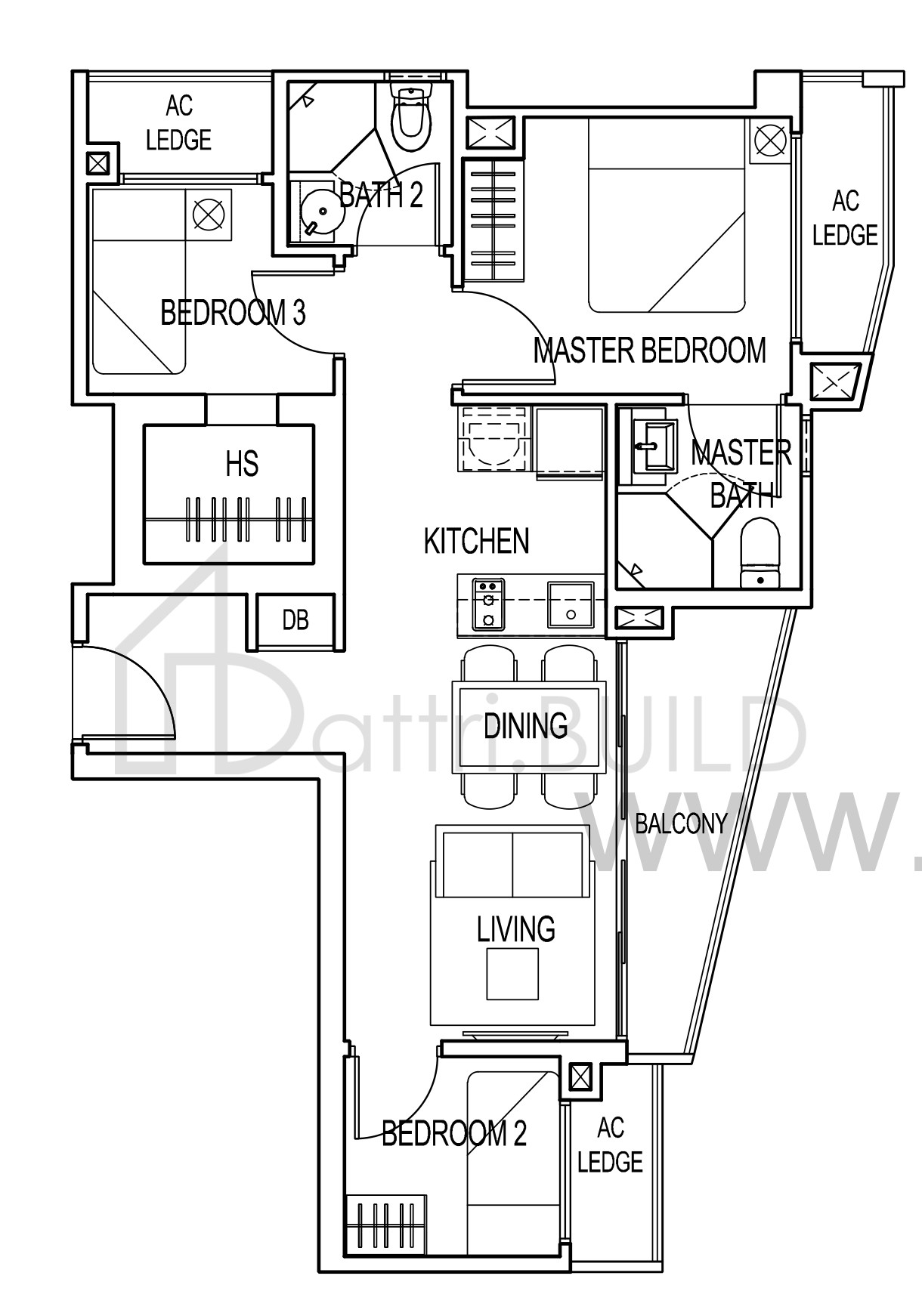 ASCENT @ 456 A1 floorplan (watermarked)