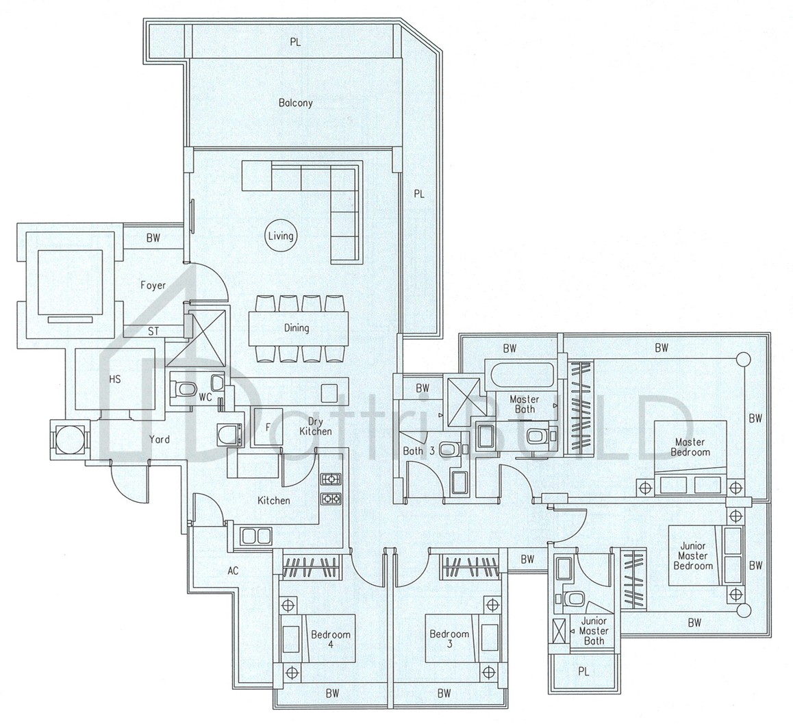 THE BEVERLY C4 floorplan (watermarked)