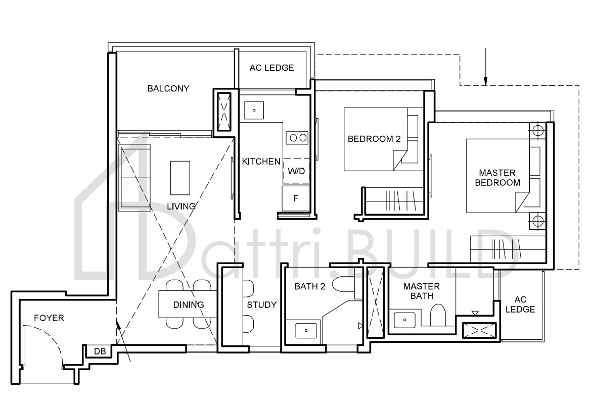 FORETT AT BUKIT TIMAH BS6b(PH) floorplan (watermarked)