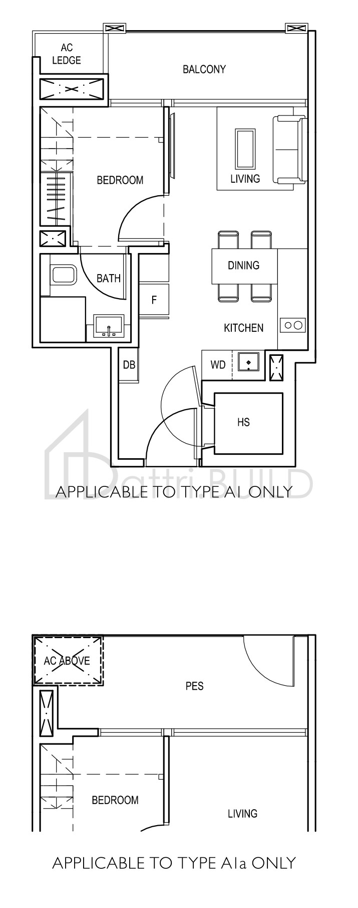 THE CREEK @ BUKIT A1 floorplan (watermarked)