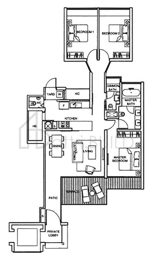 DUCHESS RESIDENCES A3 floorplan (watermarked)