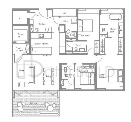 8 NAPIER A1 floorplan (watermarked)