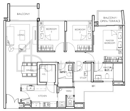 PRIVE D1-b2 floorplan (watermarked)