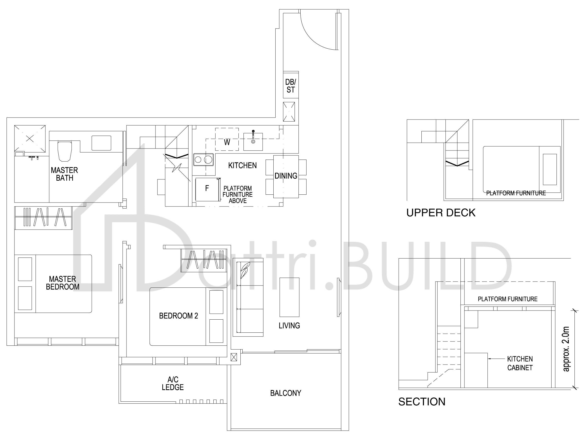 SIMS URBAN OASIS B2L floorplan (watermarked)