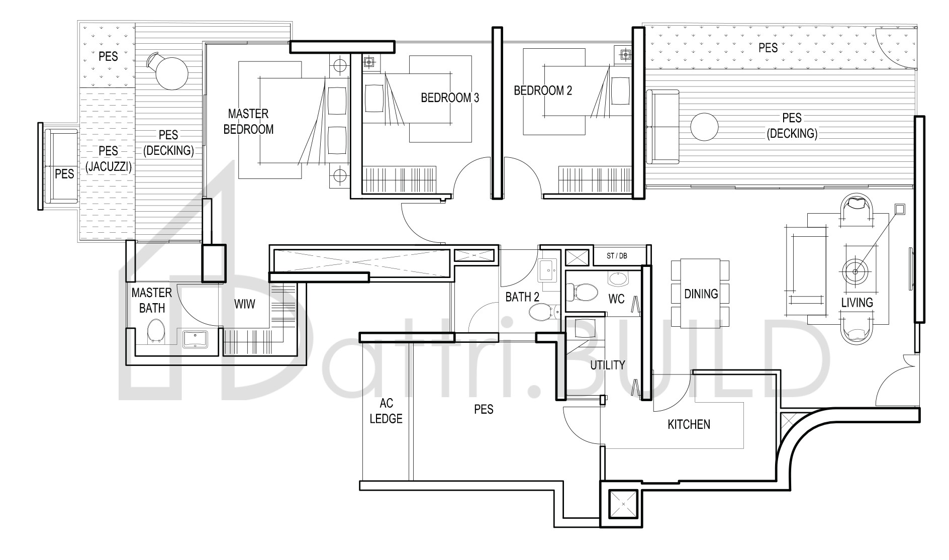 FORESQUE RESIDENCES C15 floorplan (watermarked)