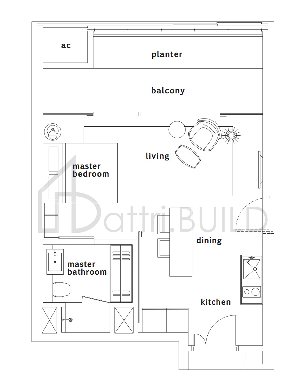 OUE TWIN PEAKS Tower 2, A4 floorplan (watermarked)