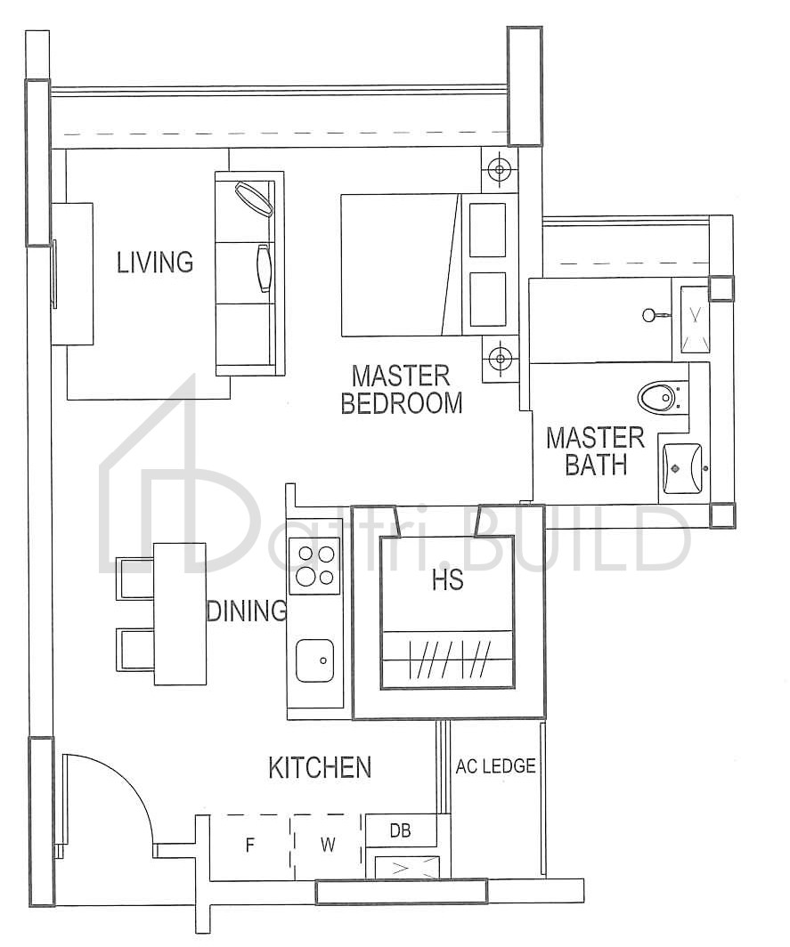 DOUBLE BAY RESIDENCES A1 floorplan (watermarked)