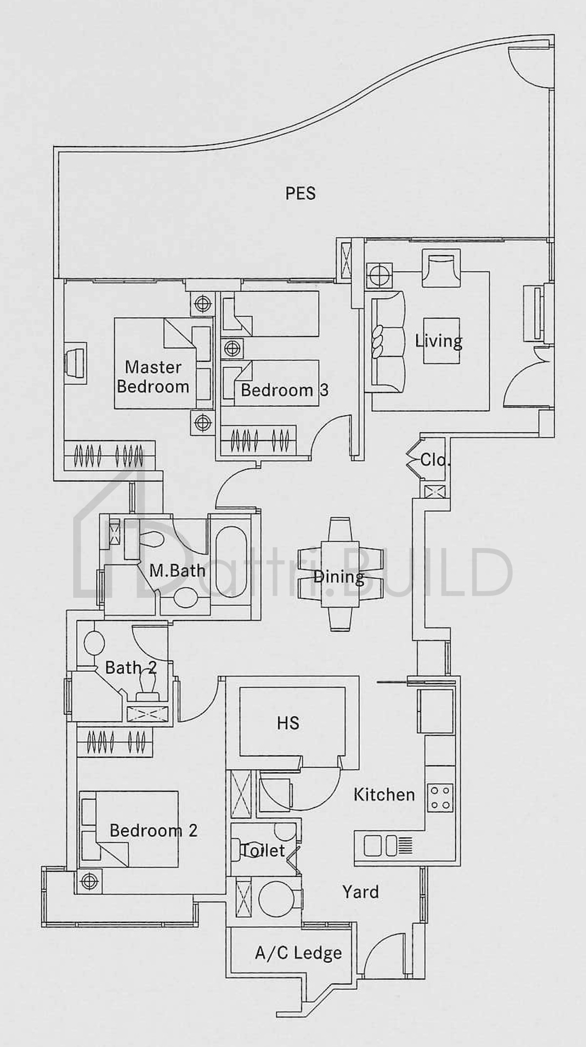 THE BELVEDERE B5g floorplan (watermarked)