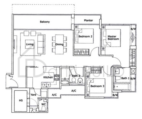 KOVAN RESIDENCES C2-a floorplan (watermarked)