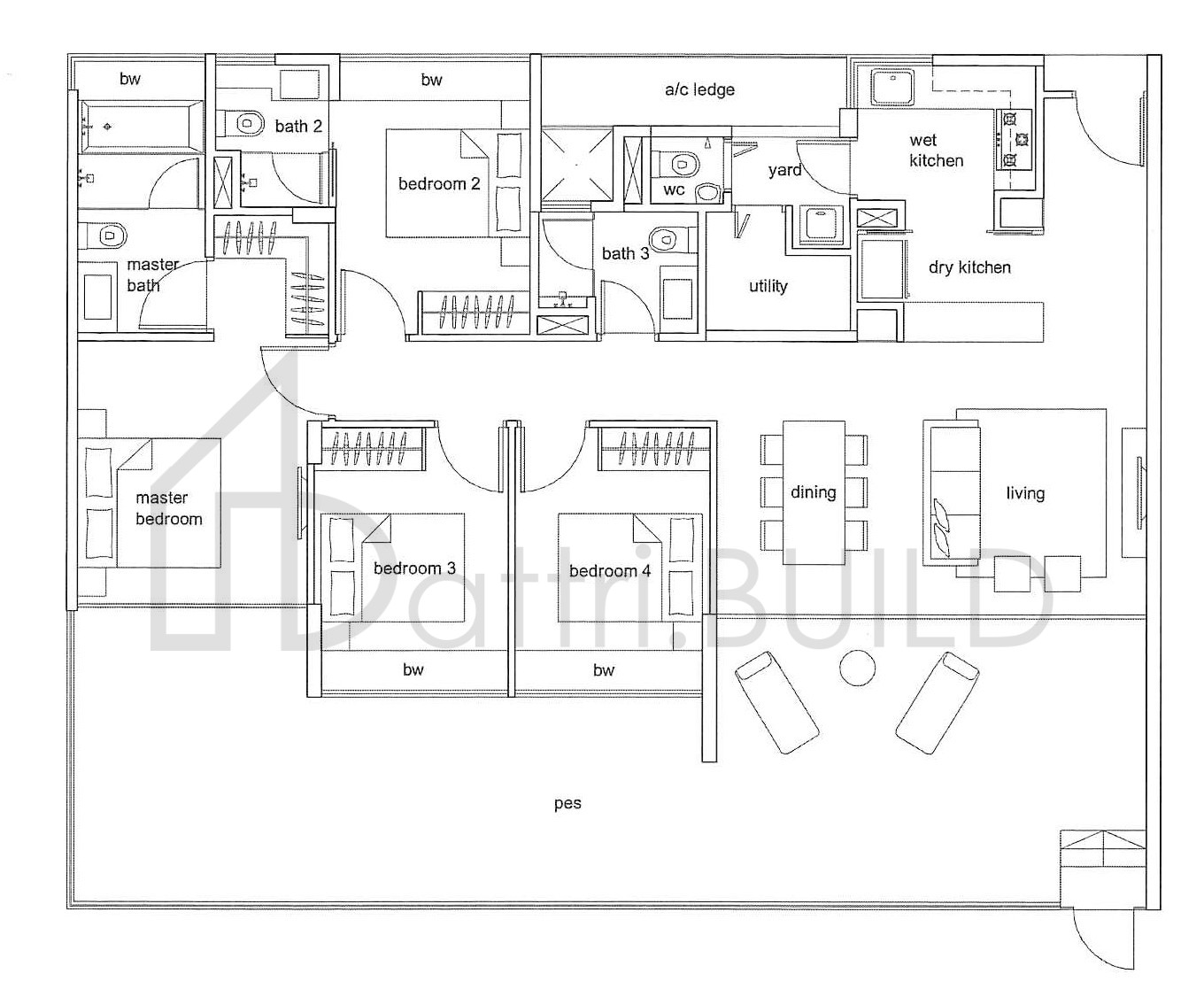 HUNDRED TREES D1-p floorplan (watermarked)