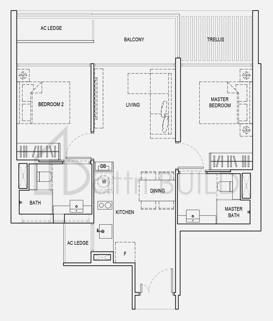 KANDIS RESIDENCE B1 floorplan (watermarked)