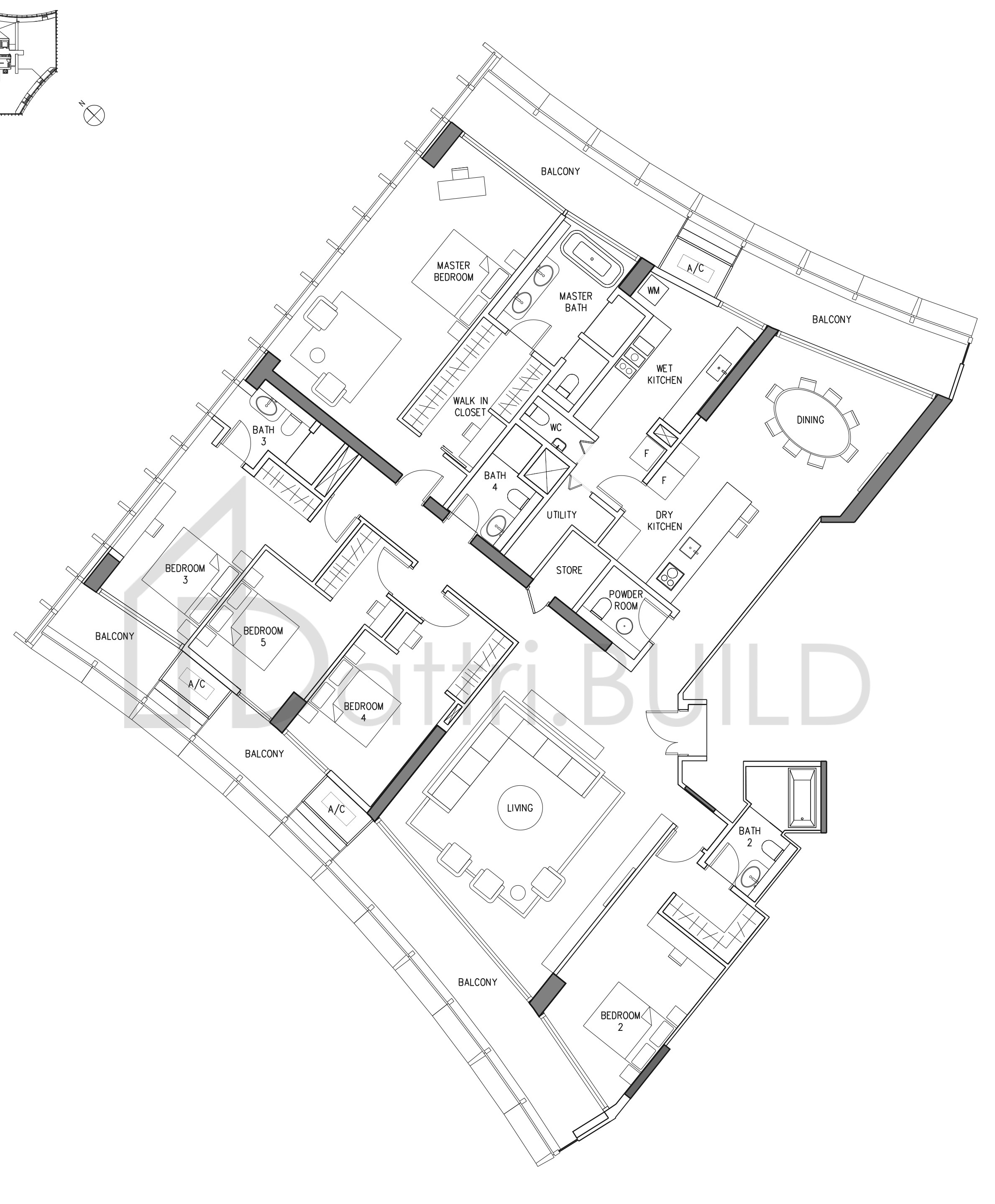 DUO RESIDENCES PH1 floorplan (watermarked)