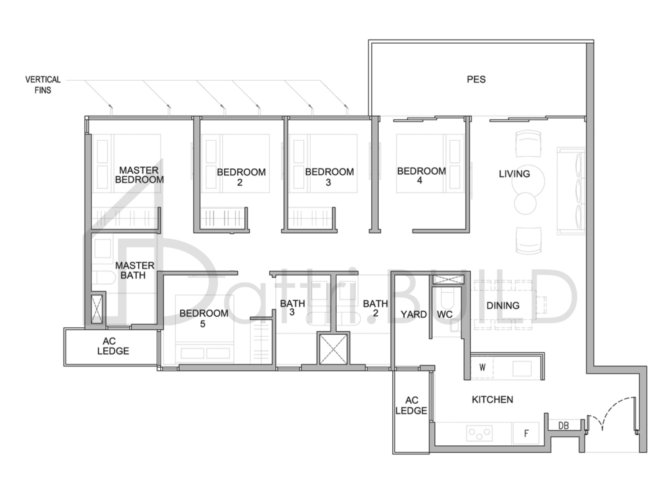 KINGSFORD WATERBAY E1a-P floorplan (watermarked)